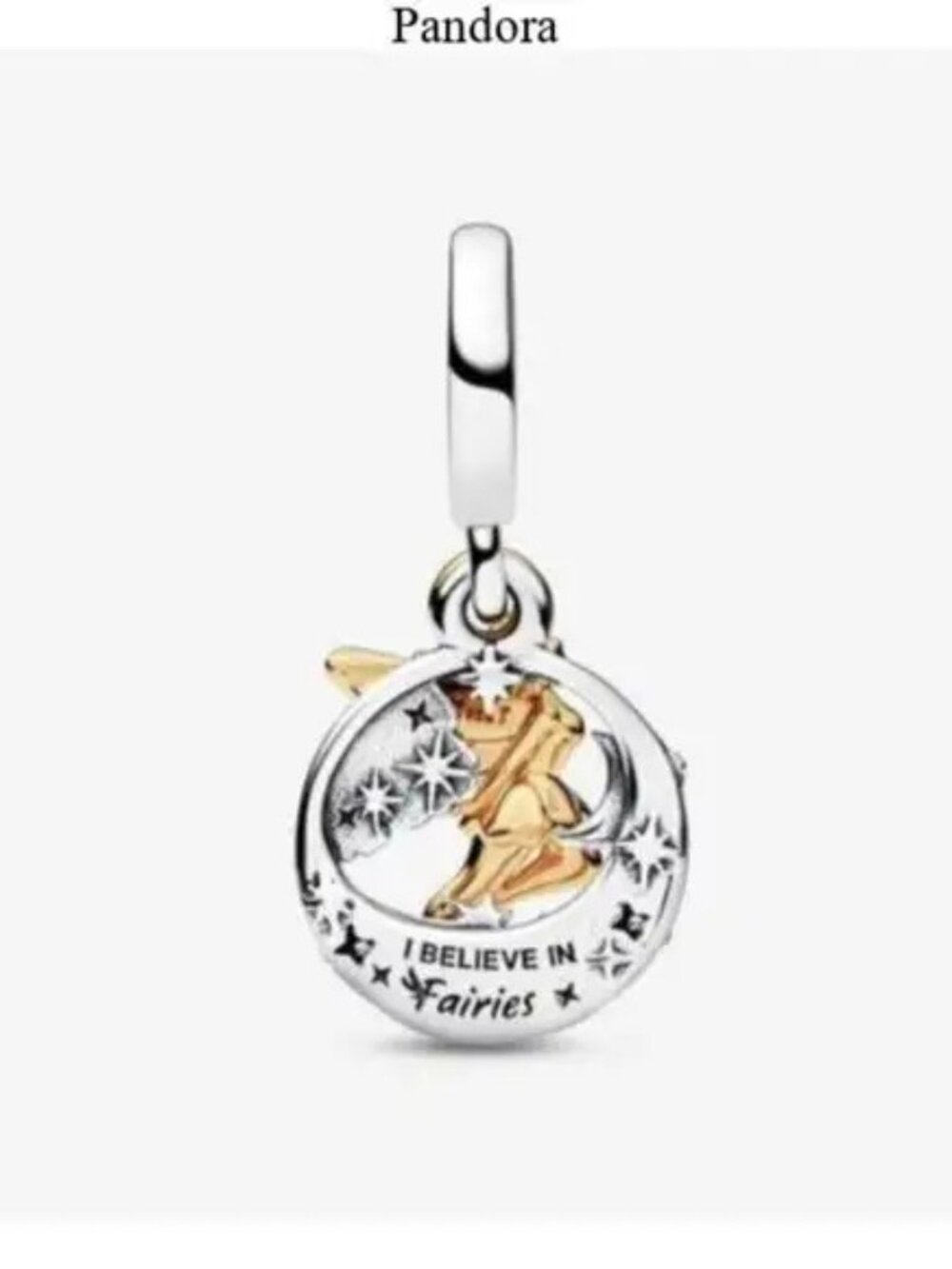Pandora Disney Tinker Bell Celestial Night Dangle Charm